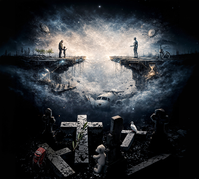 The Uncreated Bridge — post-photographic series, exhibited at ROMCON XLVII